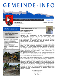 Gemeindeinfo Oktober 2020 - 2. Ausgabe